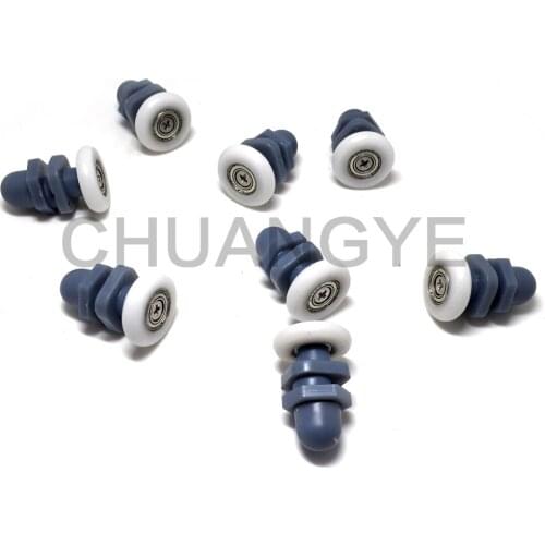 SHOWER DOOR SINGLE WHEELS ROLLERS RUNNERS PULLEYS PARTIALITY