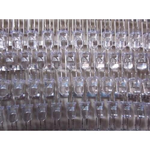 E-light LED 5MM oval next round even on foot redhead highlighted in RED light-emitting diodes 5MM RED 1000pcs