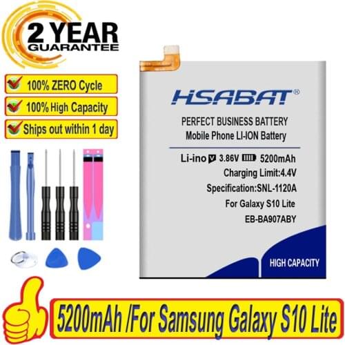 HSABAT Samsung Galaxy S10 Lite Batteries