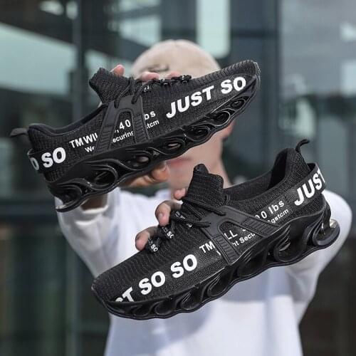 Light Blade Bottom Shoes Mens Breathable Casual Footwear Fashion And Comfortable Running Trainers Outdoor Sneaker Size 39-46