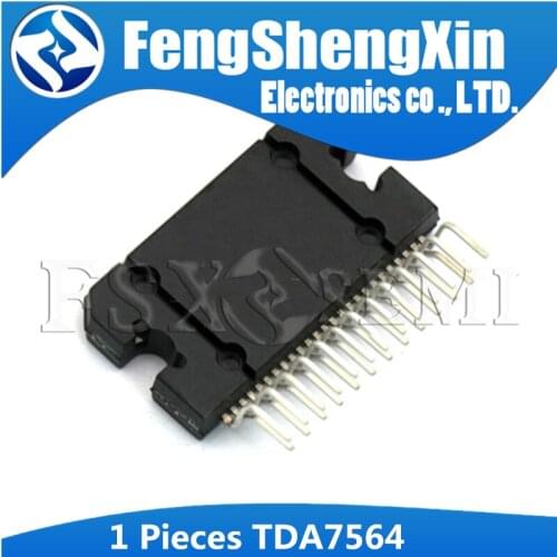 1pcs TDA7564 ZIP TDA7564B ZIP25 TDA7564H TDA7564AH ZIP-25 MULTIFUNCTION QUAD POWER AMPLIFIER WITH BUILT-IN DIAGNOSTICS FEATURES
