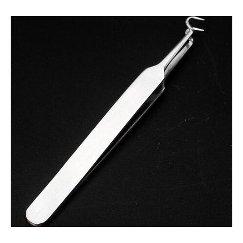 Fashion Hot Stainless Steel Blackhead Acne Blemish Pimple Extractor Remover Needle Bend Curved