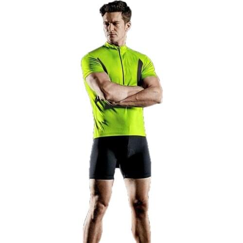 Tops 2021 Rjyc Pro Team Summer Bike Shirt Mens Cycling Jersey Short Sleeve Sportswear Maillot Ciclismo MTB Breathable Clothing