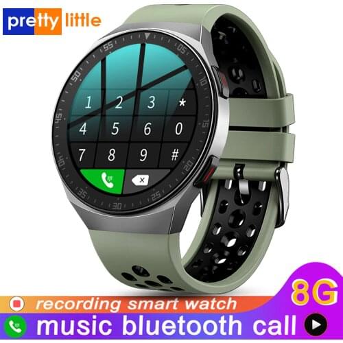 MT-3 Smart Watch Men Bluetooth Call Full Touch Screen 8G Memory Space 2020 New Smartwatch For Android IOS Sports Fitness Tracker