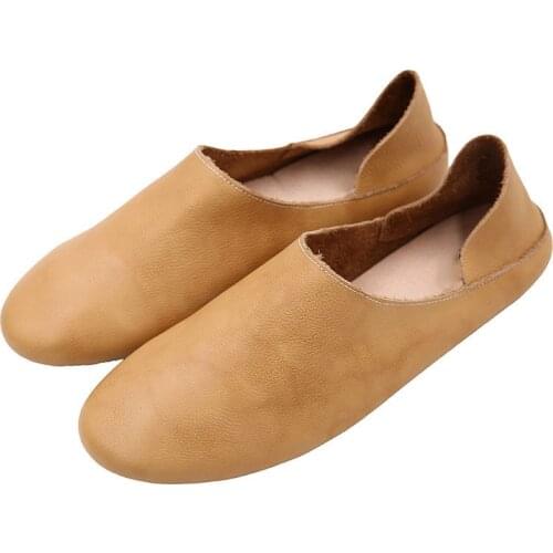 Women Flats Spring Genuine Leather Flat Shoes Slip On Female Loafers Shoes Comfortable Ladies shoe zapatos mujer