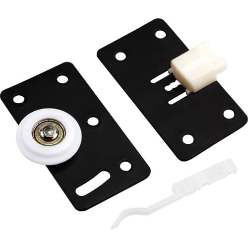 1pc Wardrobe sliding door wheel old-fashioned wardrobe door track pulleys cabinet sliding door track wheel accessories