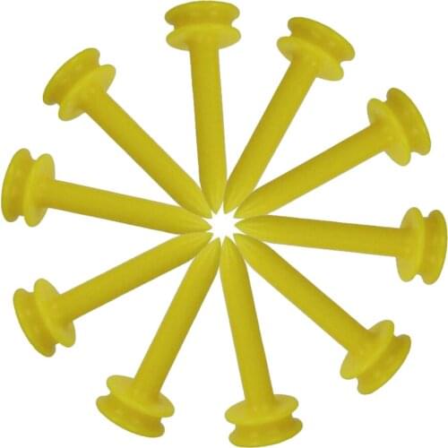 10 Pieces Plastic Golf Tees Limited Tee Divot Tools Golf Accessory