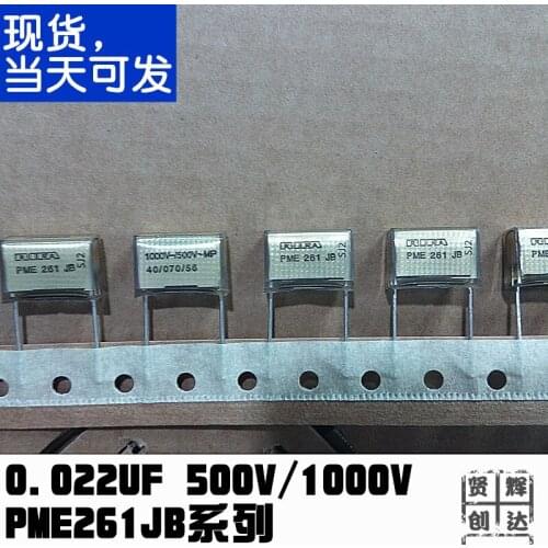 100% New and original PME261JB5220KR19T0 0.022UF 1000V 500V Transparent amperometric capacitance