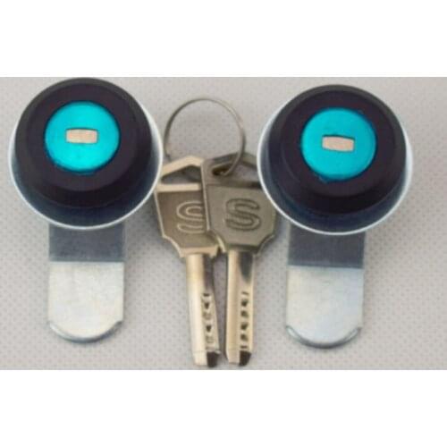 2PCS Cam Lock File Cabinet Desk Drawer Locker With Keys Arcade Cupboard Newly