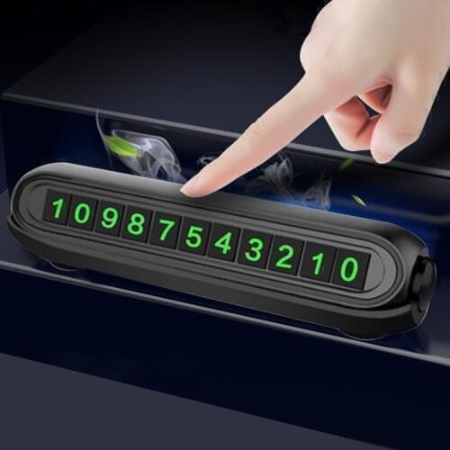 2020 New Luminous Car Temporary Parking Card Sticker FOR BMW 530Li 335i 750i 330i 325i 320si 630i X6 M6 640i 640d