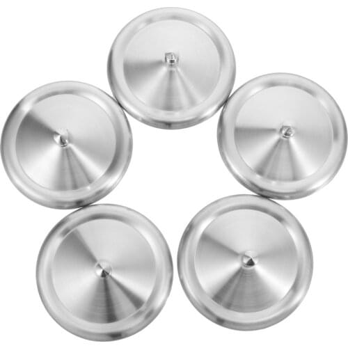 5pcs Cup Cover Lids Durable Cup Cap Seal Lid Anti-dust Glass Mug Cover