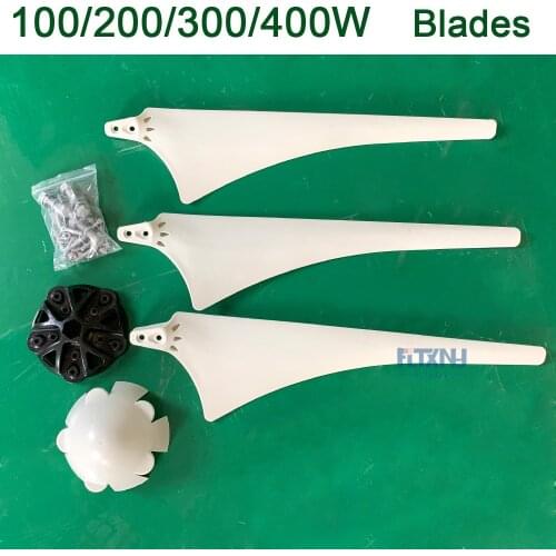 580mm High Strength Wind Turbines Blades Nylon Fiber Windmill Accessories Power Energy Generator
