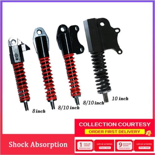 CD Front Wheel Shock Absorber for Electric Scooter with Hydraulic Oil Spring Shock Absorber 8 Inch 10 Inch Replaceable Parts