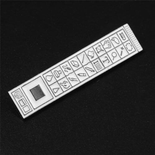 Photoshop Toolbar Enamel Pin Brooch Picture PS Tool Badge Denim Collar Lapel Enamel Pin For Unisex Designer Fashion Jewelry Gift
