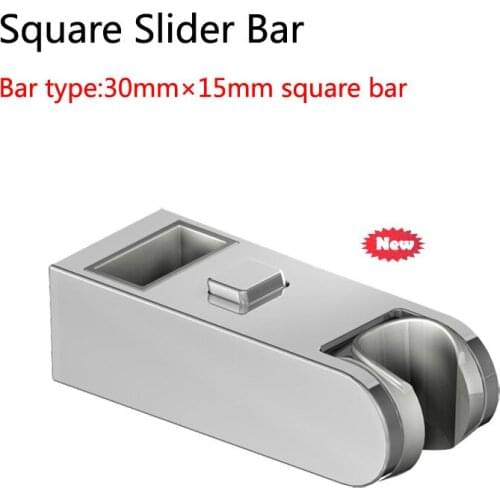 Hot new ABS plating formula stem 30 * 15 square casing sliding sleeve shower bracket in the fork lift bracket
