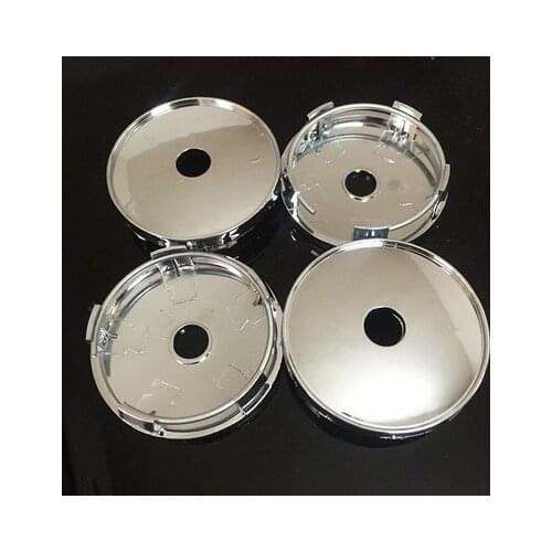 20X Car 60mm ABS Chrome Black Custom Wheel Hub Centre Center Caps Base Auto Hubcaps Cover Without Logo 5/6 Pins