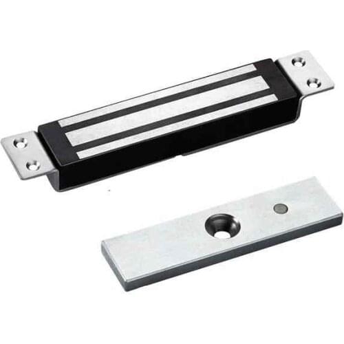 Single door 12V access control magnetic lock 180kg holding force electro Lock With Mortise Mount