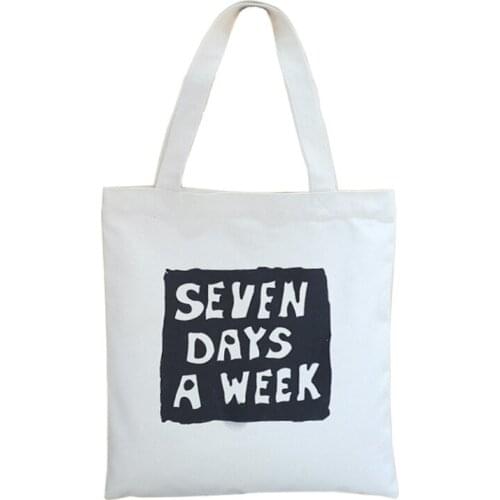 PURFAY Ladies Handbags Cloth Canvas Tote Bag Cotton Shopping Travel Women Eco Reusable Shoulder Shopper Bags bolsas de tela