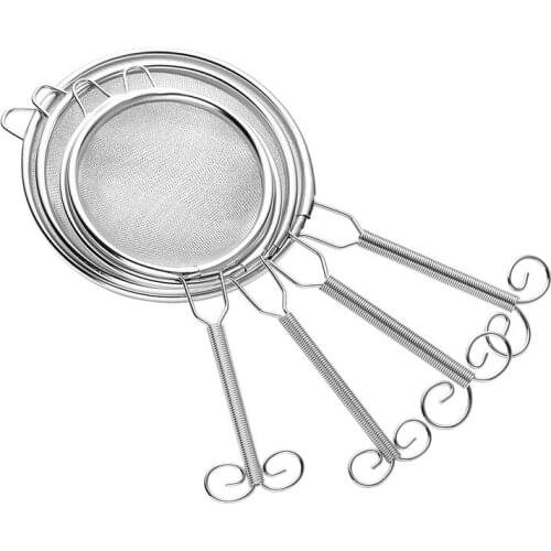 1PC Stainless Steel Tea Infuser Tea Leaf Filter Screen Teapot Funnel Strainer Multifunction Colander Kitchen Teaware Accessories