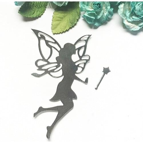 Fairy metal die template troqueles fustella scrapbooking dies metal,embossing folder metal die cut stencils