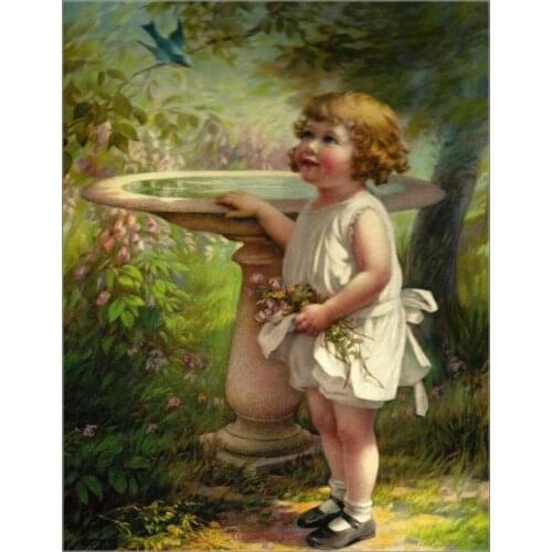 Embroidery Counted Cross Stitch Kits Needlework - Crafts 14 ct DMC DIY Arts Handmade Decor - My Bluebird