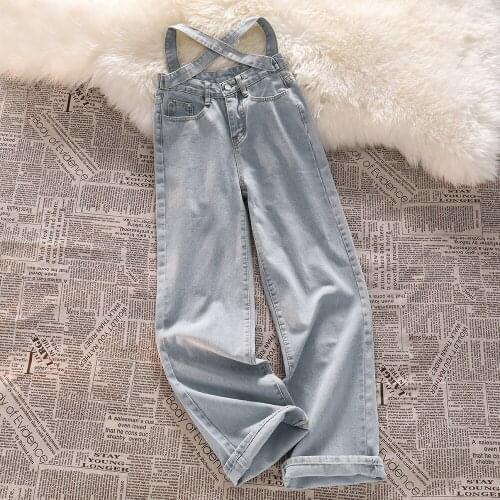 High Waist Loose Women Jeans Classic Lace Up Bow Straight Wide Leg Pants Streetwear Washed Blue Mom Jeans Long Denim Trousers