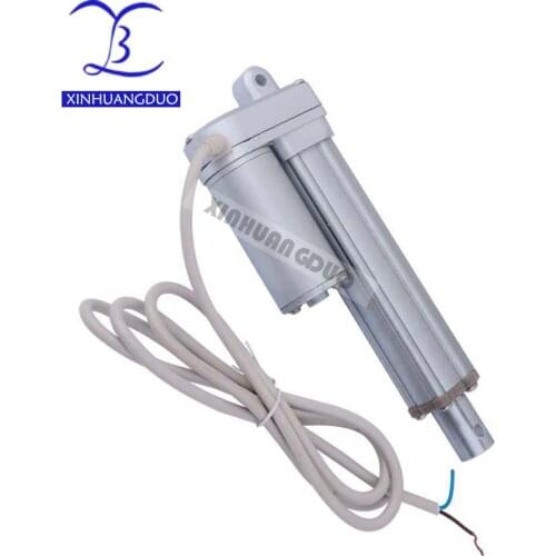 12V/24V 300mm/4inch stroke 1200N micro linear actuator electric linear actuator TV lift high speed linear actuator
