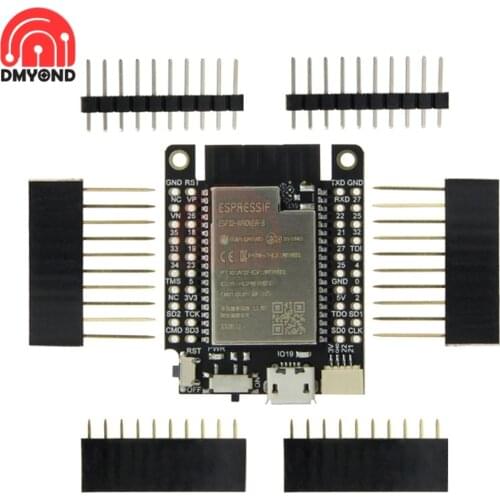 2.7V-3.6V Mini32 ESP32-WROVER-B PSRAM Wi-Fi Bluetooth Module Development Board Mini32 Expansion Board USB to TTL CP2104 5V / 1A