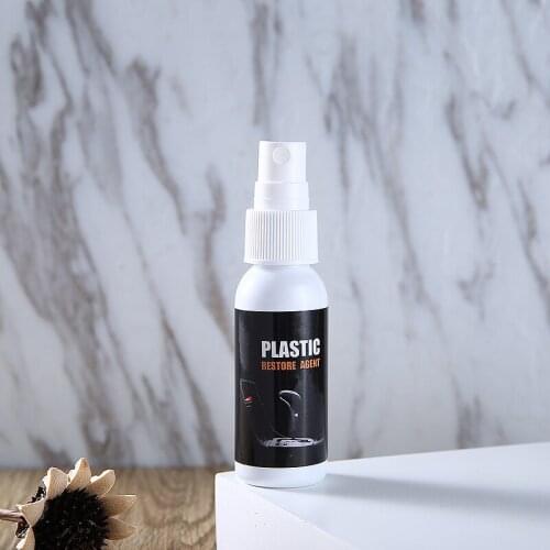 30ml Car Interior Plastic Parts Restore Wax Retreading Agent Renewed Plastic Restore Car Paint Car Refurbishing Agent