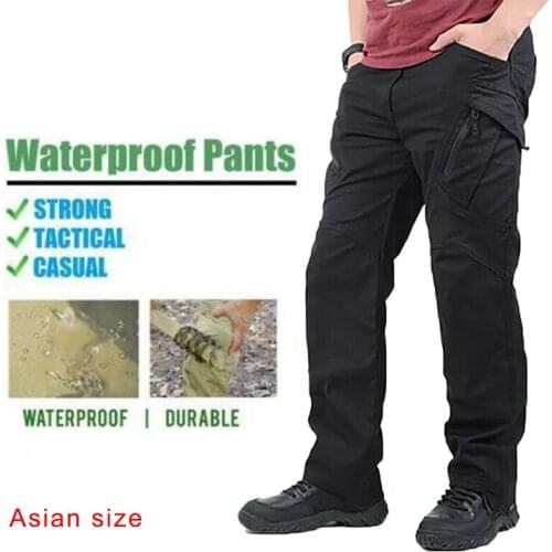 City Tactical Cargo Pants Men Combat SWAT Army Military Pants Cotton Many Pockets Stretch Flexible Man Casual Trousers XXXL