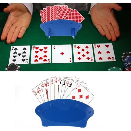Playing Card Holder Lazy Poker Base Game Hand Free Christmas Party Poker Seat For Easy Play Christmas Birthday Party Toys