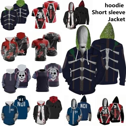 Dorohedoro Anime Hoodie Men Woman Halloween Cosplay Harajuku Jacket Casual Sweatshirts Personality Couple Pullover Costumes