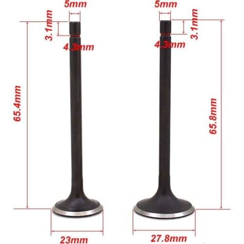 Motorcycle Engine Valve Intake Exhaust Stem Valve Guide Oil Seal for GY6-150 157QMJ Go Carts Dirt Bike ATV Scooter Moped TaoTao