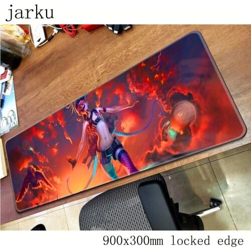 Jinx mousepad gamer 900x300X3MM gaming mouse pad large Beautiful notebook pc accessories laptop padmouse ergonomic mat