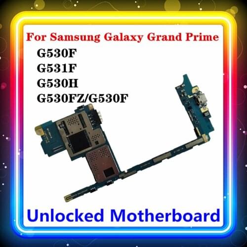 G531F Motherboard For Samsung Galaxy Grand Prime G530F G530H G530FZ/G530F Mainboard Android OS Updated Logic Board