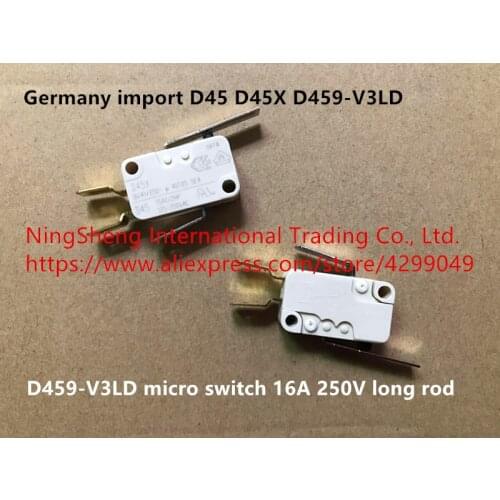Original new 100% D45 D45X D459-V3LD micro switch 16A 250V long rod