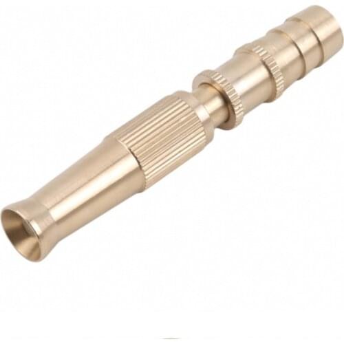 Garden Irrigation Spray Gun Adjustable Brass Sprinkler 1/2 Garden Hose Sprinkler System Car Wash lawn Watering Water Gun