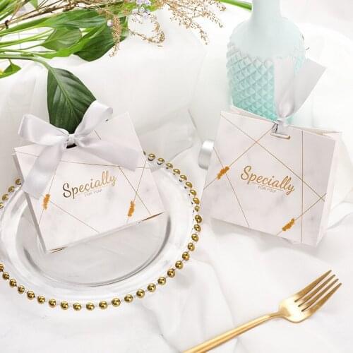 Wedding supplies wedding candy boxes gift cases european gift box with ribbons elegant gift bags casamento decor favors and gift