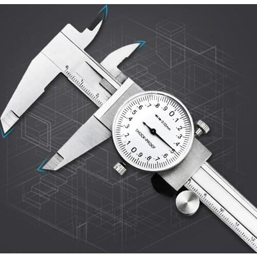 150mm caliper 0.02mm scale vernier caliper with table high precision caliper stainless steel vernier caliper measuring tool