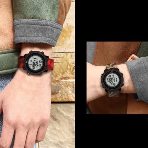 SPORT Fashion High-End Multi-Function 30M Sports Waterproof Electronic Watch montre connectée enfant Mens watch Korean wild WD5