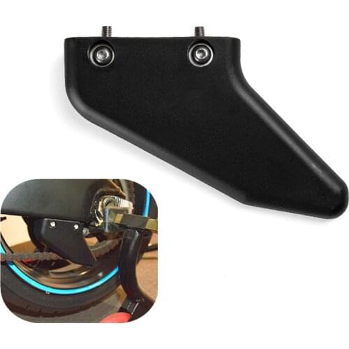 Black Universal Chain Toe Guard Chain protection Motorcycle accessories For Track and Race Bikes