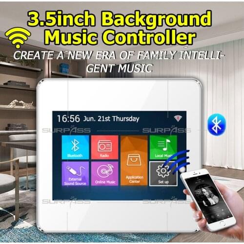 High-End WIFI mini Home audio amplifier wall Background Music System video fm amplifier bluetooth player sterio sound amplifier