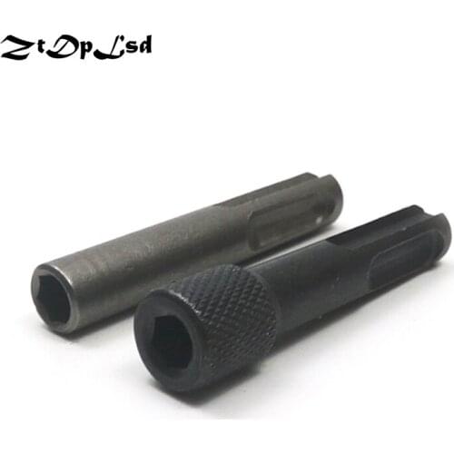 ZtDpLsd 60mm 1/4" Hex Shank Non-slip Socket Holder Drill Bit Chuck Adapter SDS Converter Adaptor Nut Impact Driver Hammer Tool