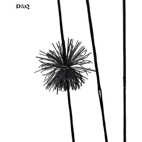 1 Pair Archery Bowstring Stabilizer Silencer for Recurve Compound Bow String Hunting Shooting Training Practice Accessories