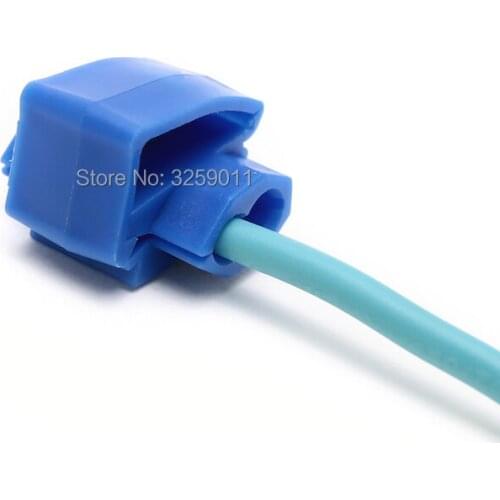 10PCS Insulated Quick Splice Lock Wire Terminals Crimp For Car Electrical Crimp Cable Snap 18-14 AWG Electrical Crimp 802 Blue