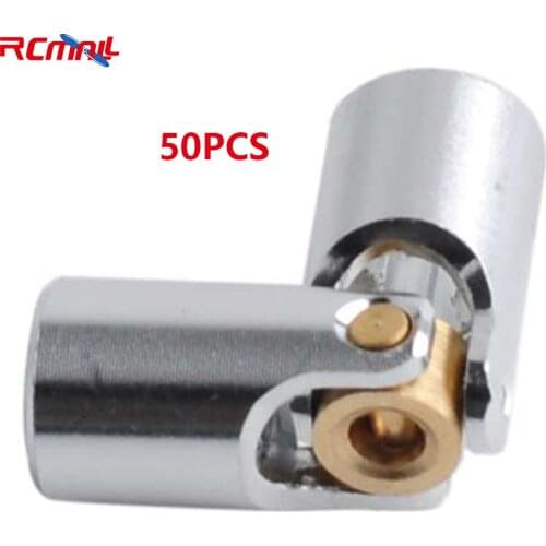 50Pcs Aluminum Alloy Joint axis Universal Shaft Connector 61903 Technology Series MOC Parts 9244 Building Block Parts DIY Toys
