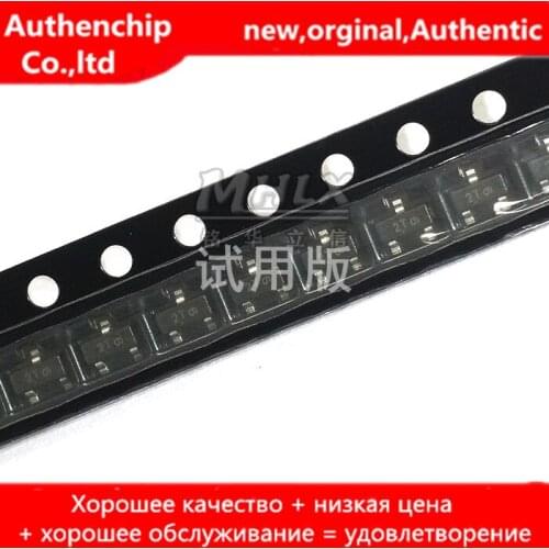 50pcs real orginal new MMBT4403LT1G PNP silicon switching transistor SOT23 silk screen 2T