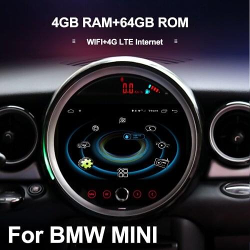 9inch Android 10 GPS Screen For BMW MINI One R56 2008 MINI Coupe 2013 Navigation Bluetooth Carplay DSP Radio Tape Recorder