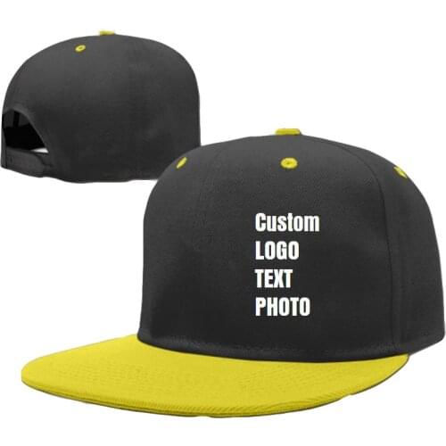 Personalised Custom Hat Childrens Hip Hop Baseball Cap Print TEXT/LOGO/PHOTO