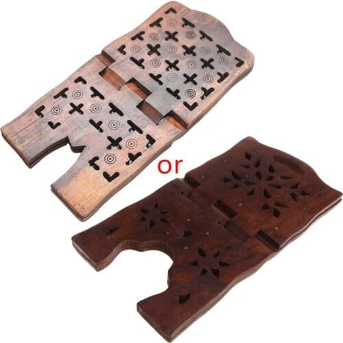 Wooden Kuran Quran Koran Holy Book Stand Holder Shelf Islam Eid Ramadan Mubarak Home Decoration Gift Dropshipping
